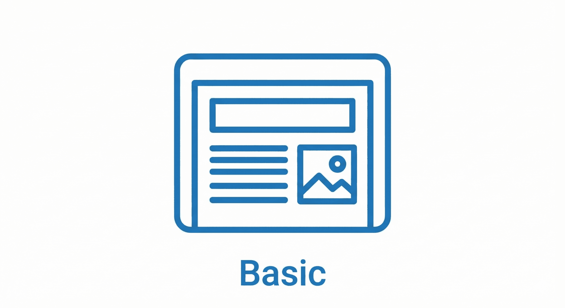 basic website package